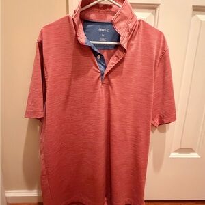 Johnnie-O Men's Red Polo Shirt